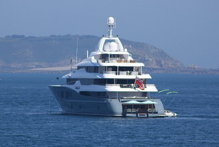 Aft Aspect On Board Yacht TITAN