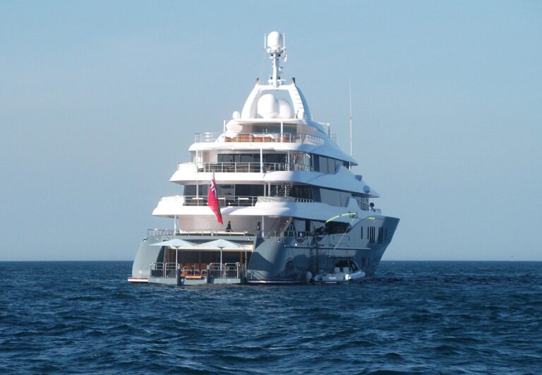 Aft Aspect Aboard Yacht TITAN