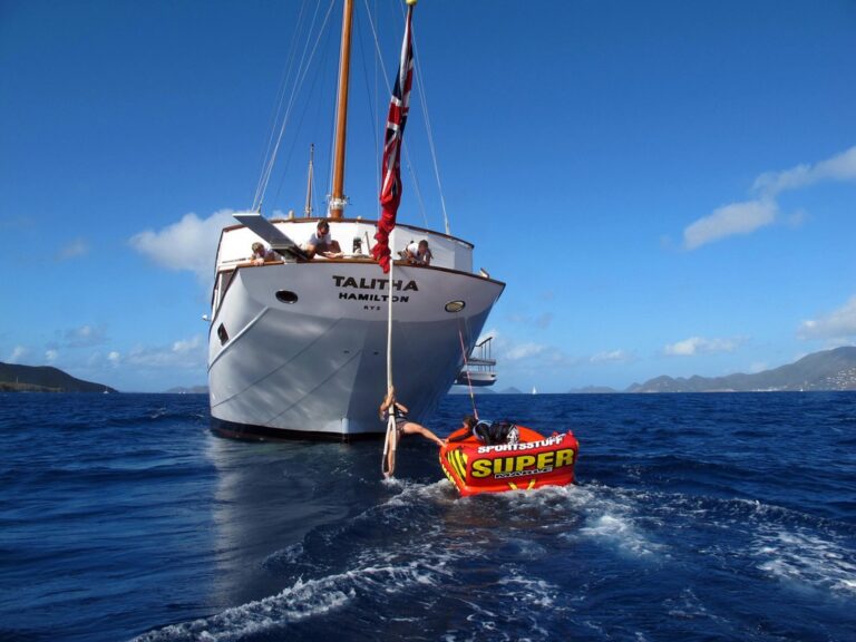Aft Towable Toy On Board Yacht TALITHA