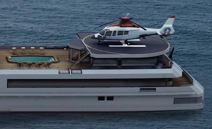 The 81m Yacht PJ WORLD