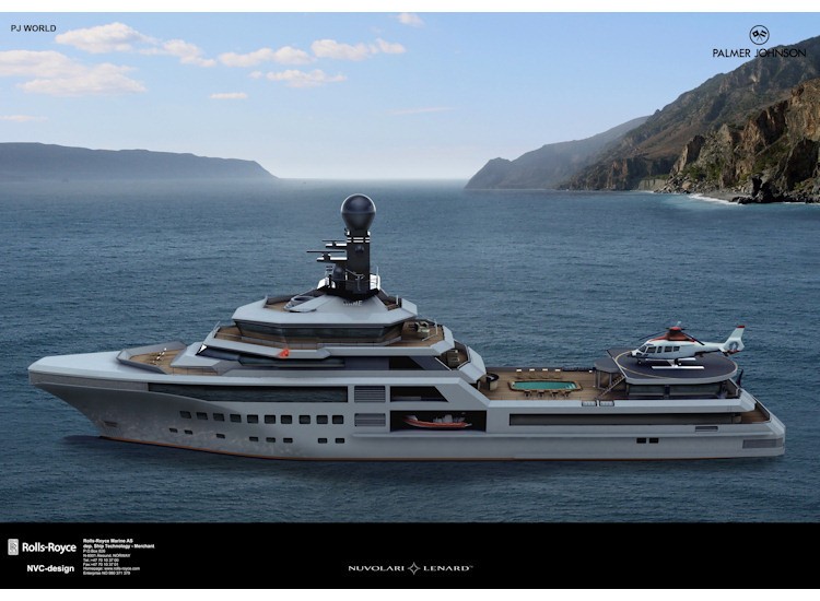 The 81m Yacht PJ WORLD