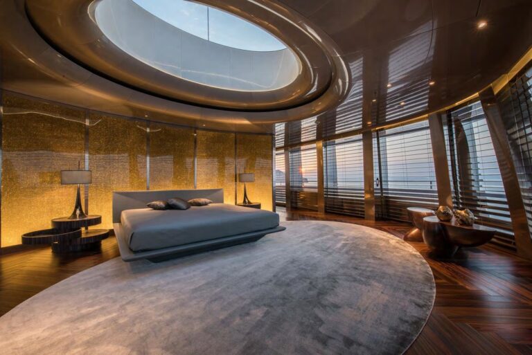 master suite with panoramic views