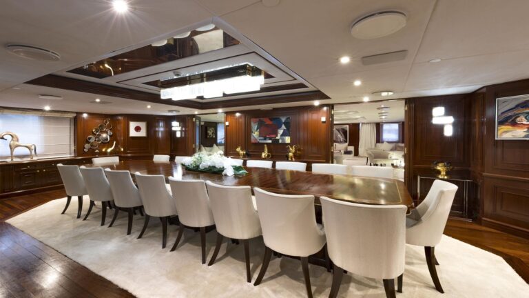 The 86m Yacht CHAKRA