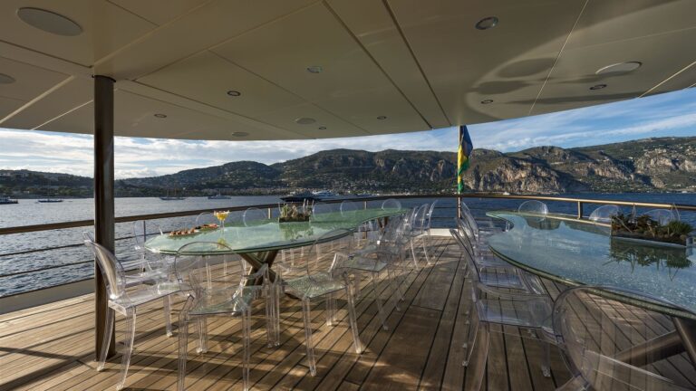 The 86m Yacht CHAKRA