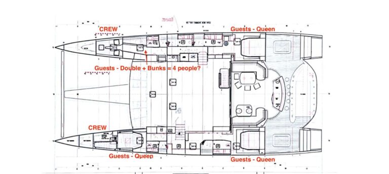 Yacht layout