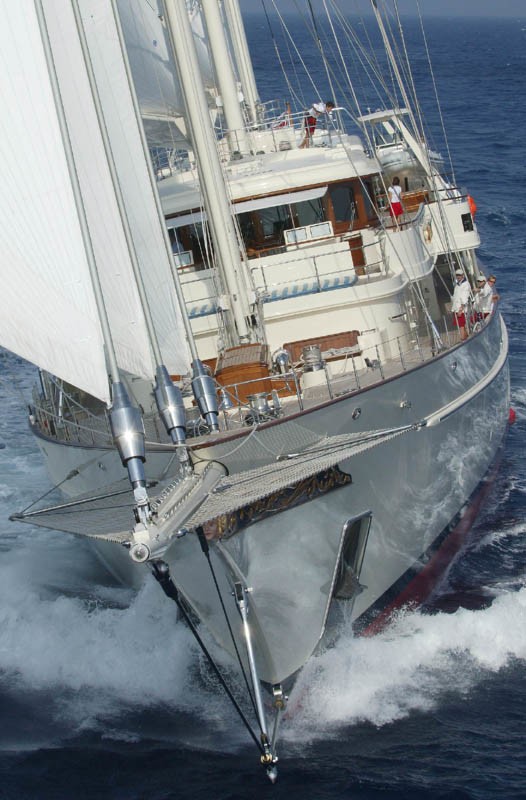 under sail