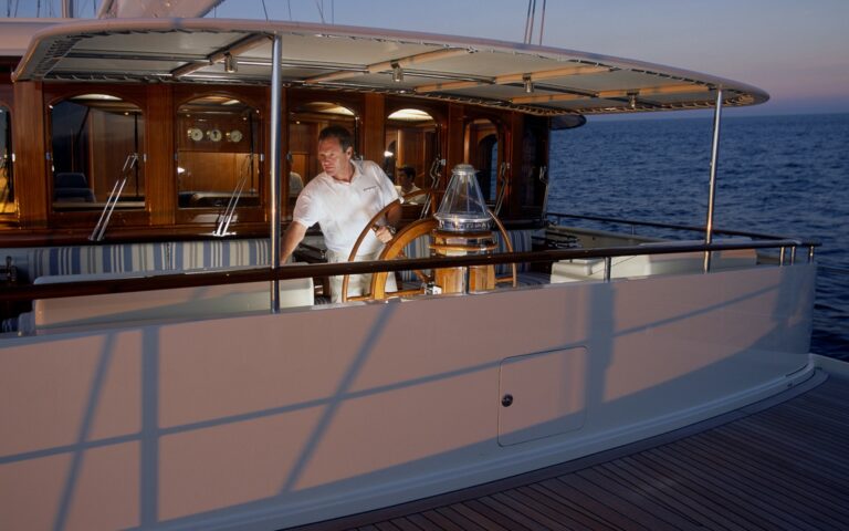 Bridgedeck On Yacht ATHENA