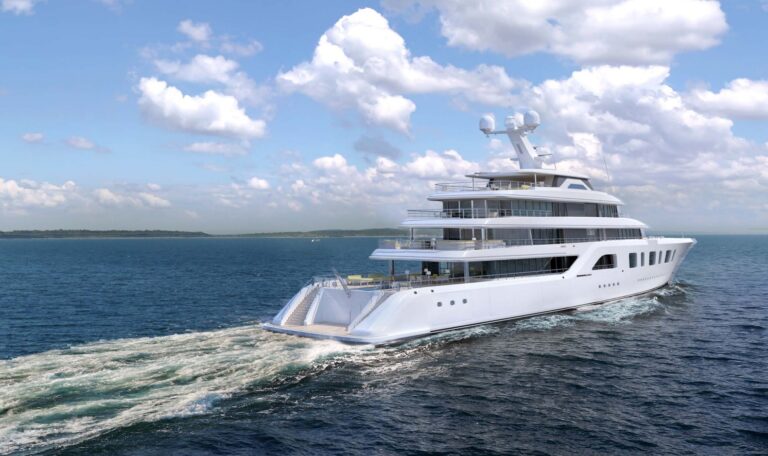The 92m Yacht AQUARIUS