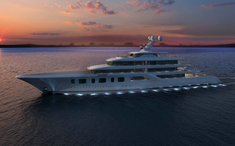 The 92m Yacht AQUARIUS