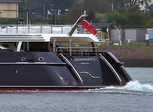 The 92m Yacht EQUANIMITY