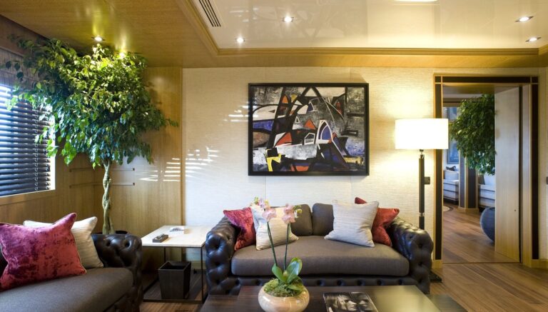 lounging area