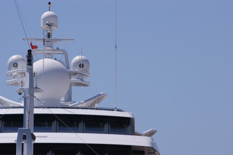 Ship's Bow On Board Yacht INDIAN EMPRESS