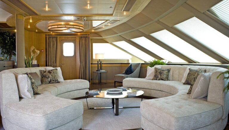 Main Master Stateroom Sitting Fore On Yacht INDIAN EMPRESS