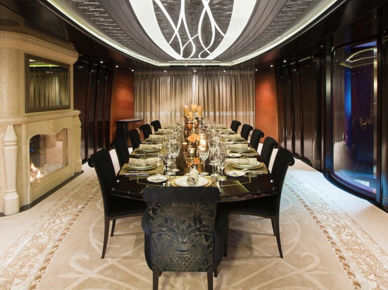 Formal dining area