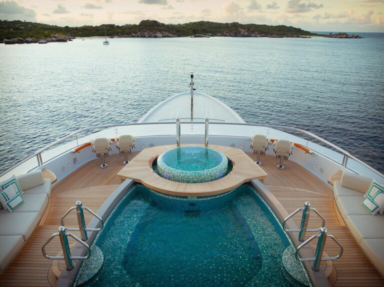 Swim Swimming Pool With Jacuzzi