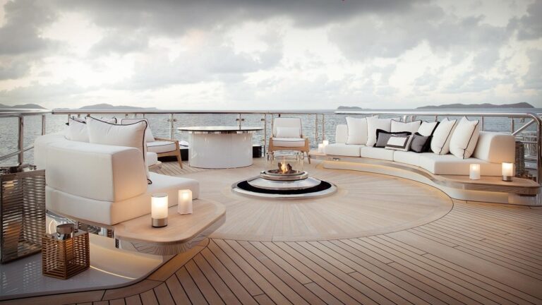 Exterior deck areas