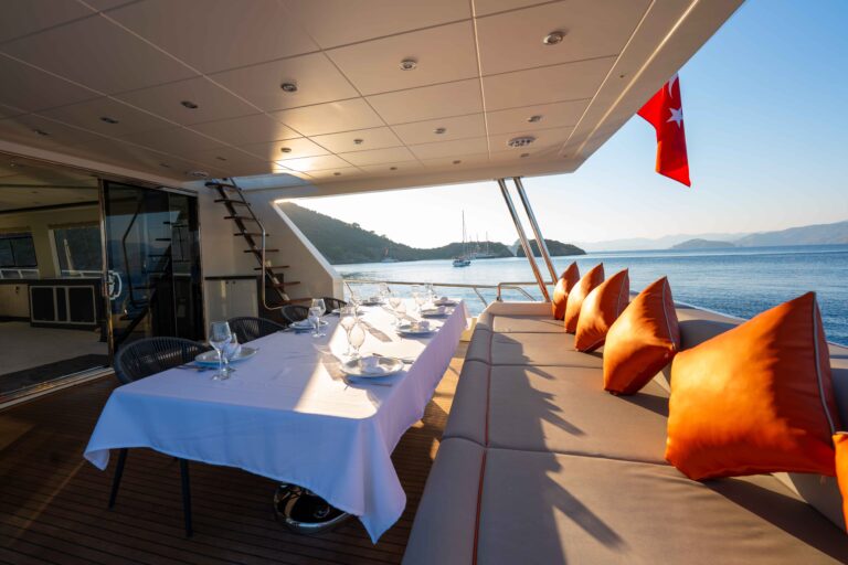 Aft deck