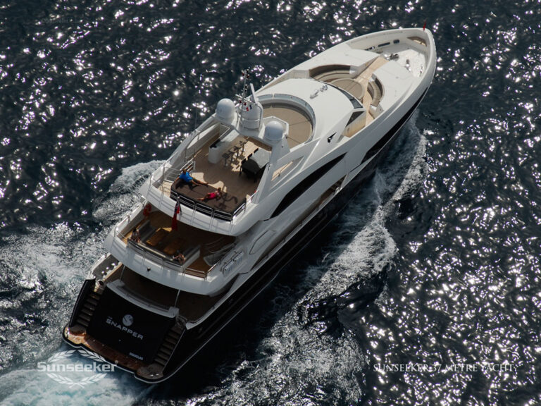 A Sunseeker 37 m superyacht