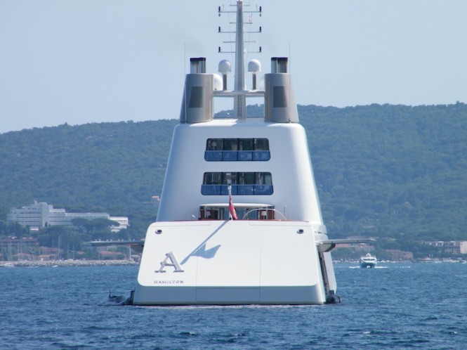 A by Blohm Voss designed by Starck Design near St Tropez - David Z Hart