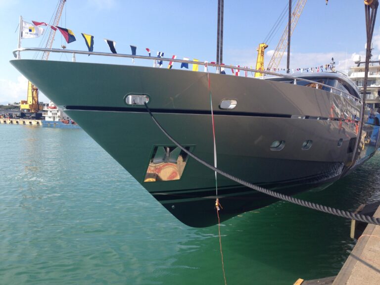 AB Yachts built motor yacht AB116