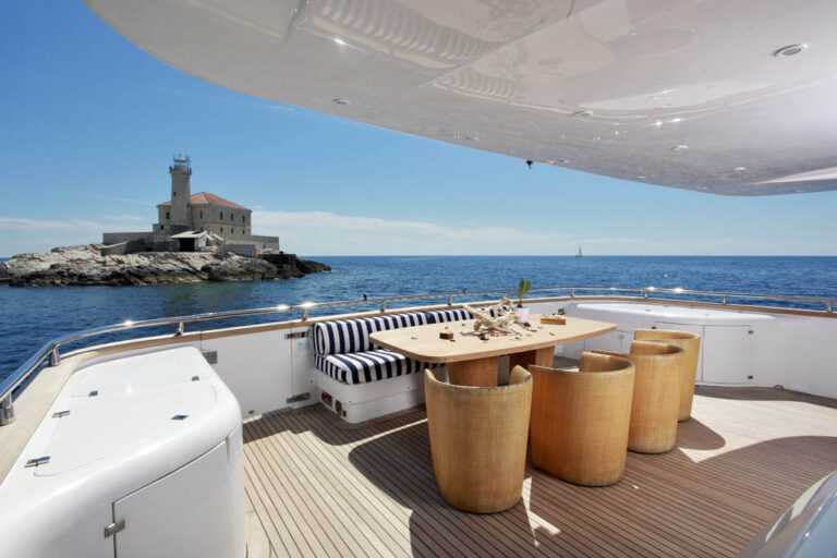 ADRIATIC BLUES - Aft deck
