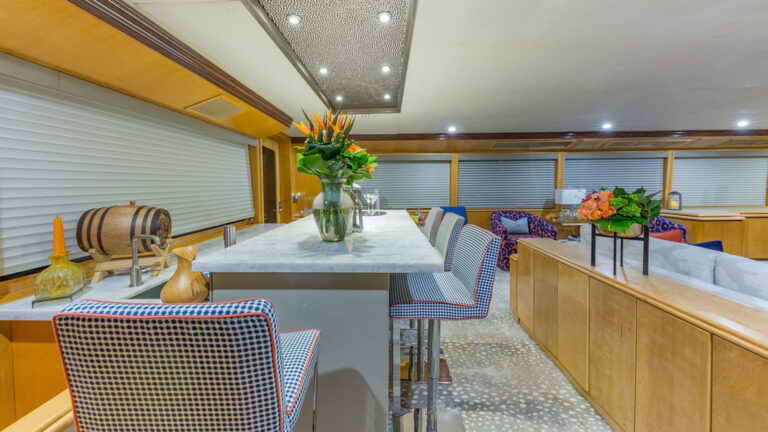 ALEXANDRA JANE Interior - Main Salon Dining