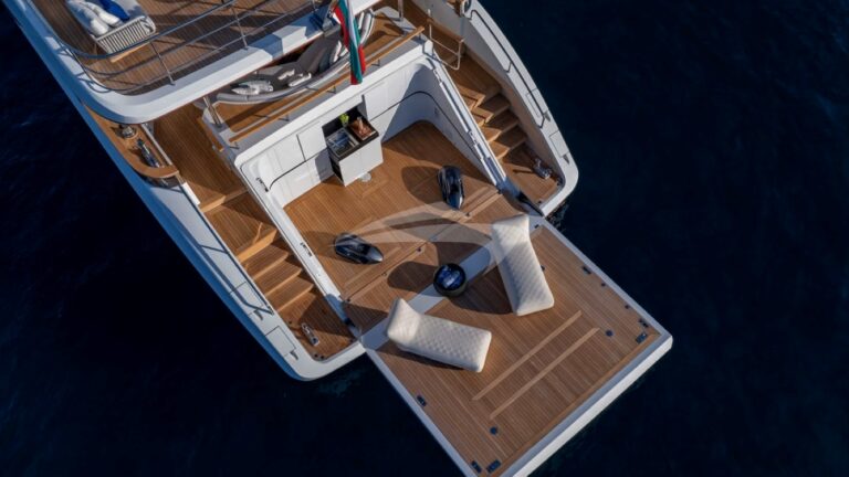 Aft Deck Relaxation Area
