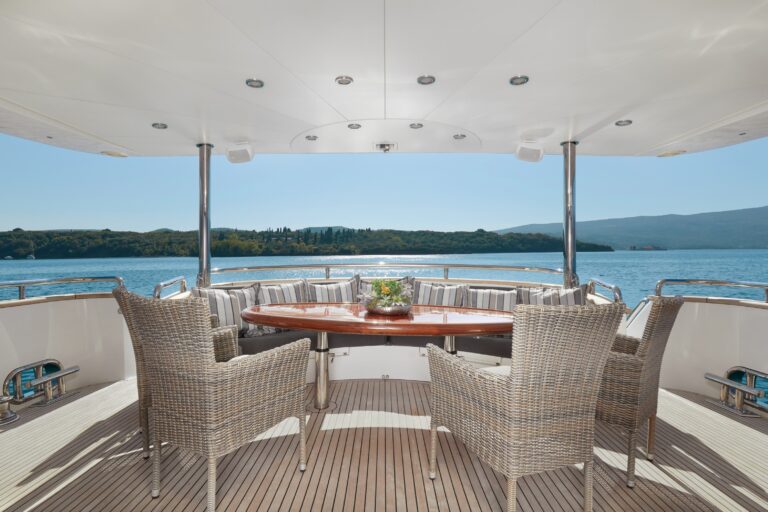 Aft deck