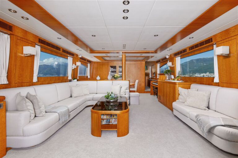Main salon view forward