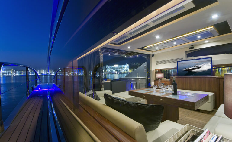 AQUA BLUE Ireland - Side deck View
