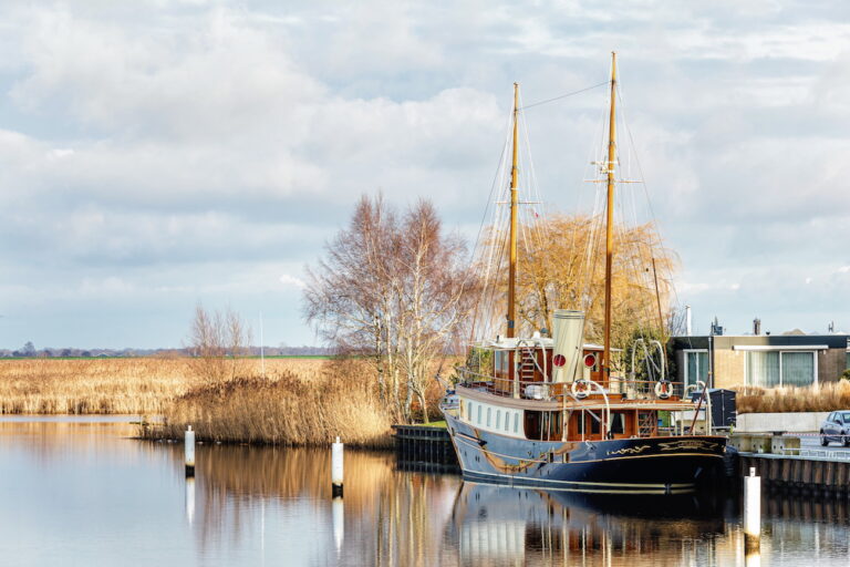 ATLANTIDE Aft View - Pre-Huisfit At Royal Huisman Vollenhove - Photo By Priska Van Der Meulen