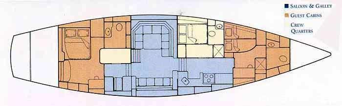 AURORA 67ft -  Layout