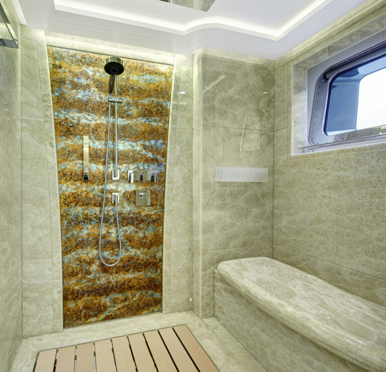 AY46 Yacht MONDANGO 3 - Master Ensuite Image by Chris Lewis