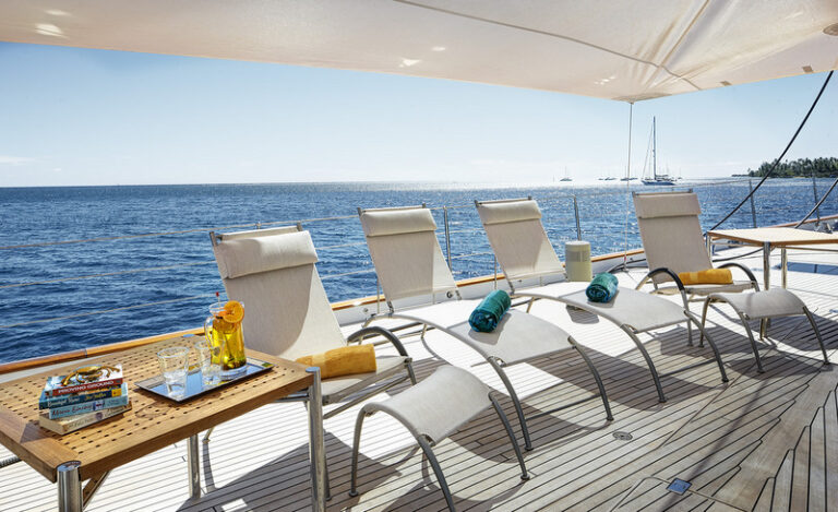 AY46 super yacht MONDANDO 3 - Fordeck Image by Chris Lewis