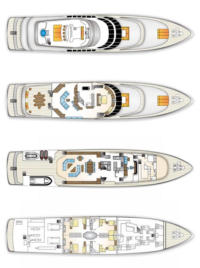 AZZURRA II - Layout