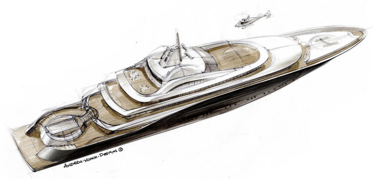 Aalo Alto yacht design by Andrew Winch