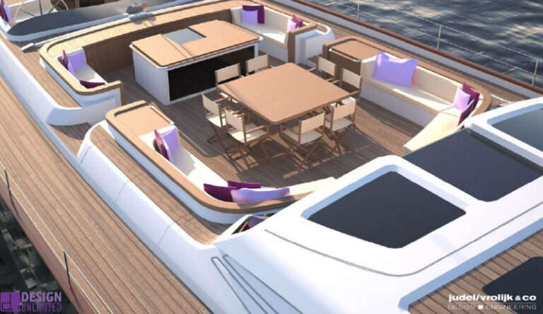 Aboard Baltic 175 superyacht Pink Gin VI