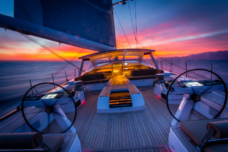 Aboard DORYAN Yacht