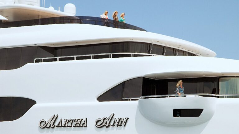 Aboard Martha Anna