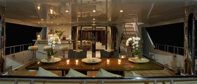 Aboard Ocean Alexander 120 Yacht Photo Steven Cridland