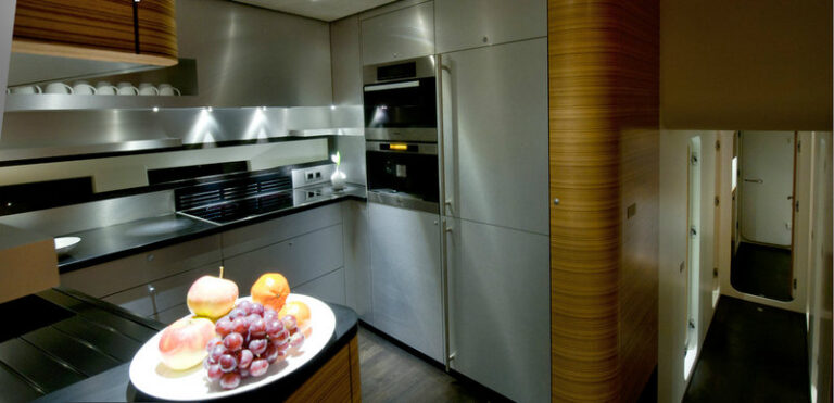 Acico yacht AY74 - Galley