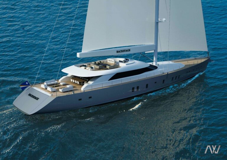 Ada Designed Yacht ALL ABOUT U - Main Rendering Sistership