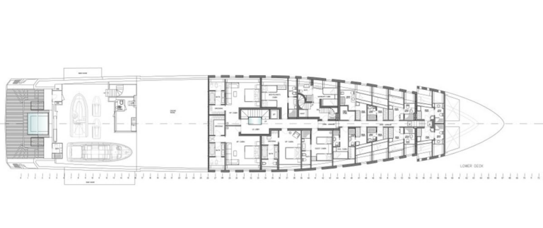 Admiral 73 - Lower Deck