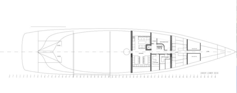 Admiral 73 - Under Lower Deck
