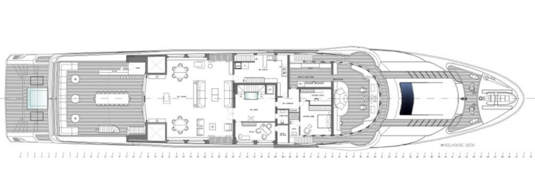 Admiral 73 - Wheelhouse Deck