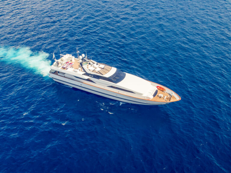 Aerial View - Andrea Yacht