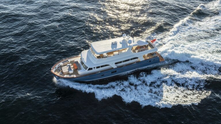 Aerial View Underway