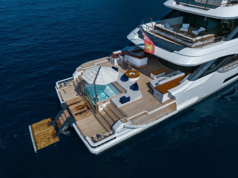 Aft Deck Relaxation Area