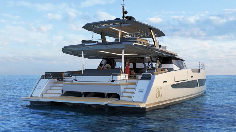 Aft Deck Steps And Beach Platform Render