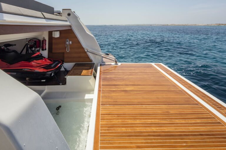 Aft Deck With Water Toys